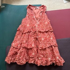 Anthropologie Carolina K Pink Dress Size M Medium
